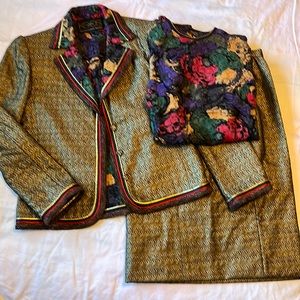 Vintage Koos Couture, Koos van den Akker 3-piece Suit